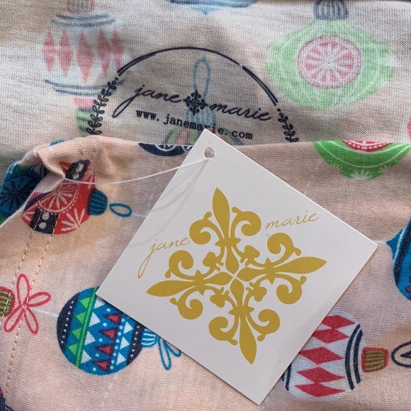 NWT Jane Marie Holly Jolly Pajama Set - Picture 3 of 3